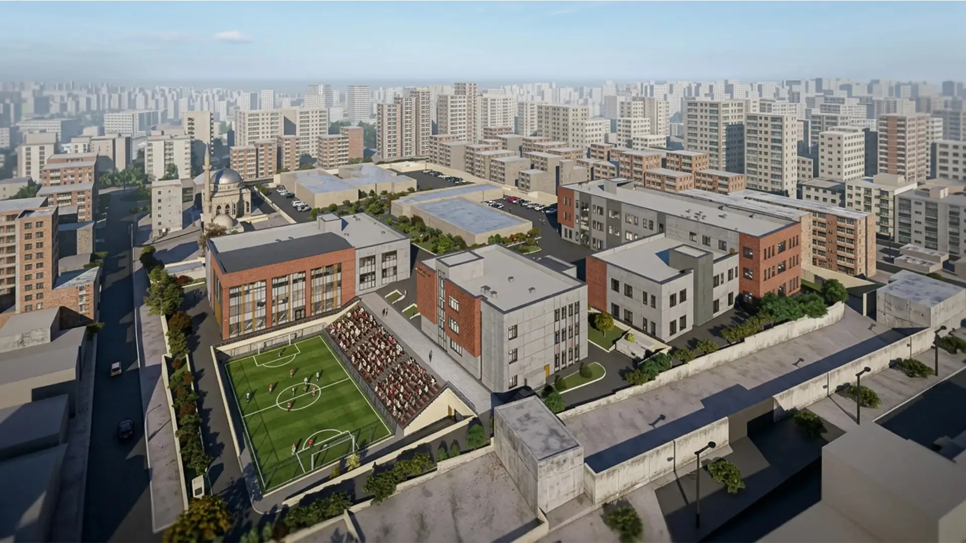 Bağcılar Mesleki Teknik Anadolu Lisesi İnşaatı